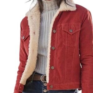 Sherpa Lined Corduroy Jacket